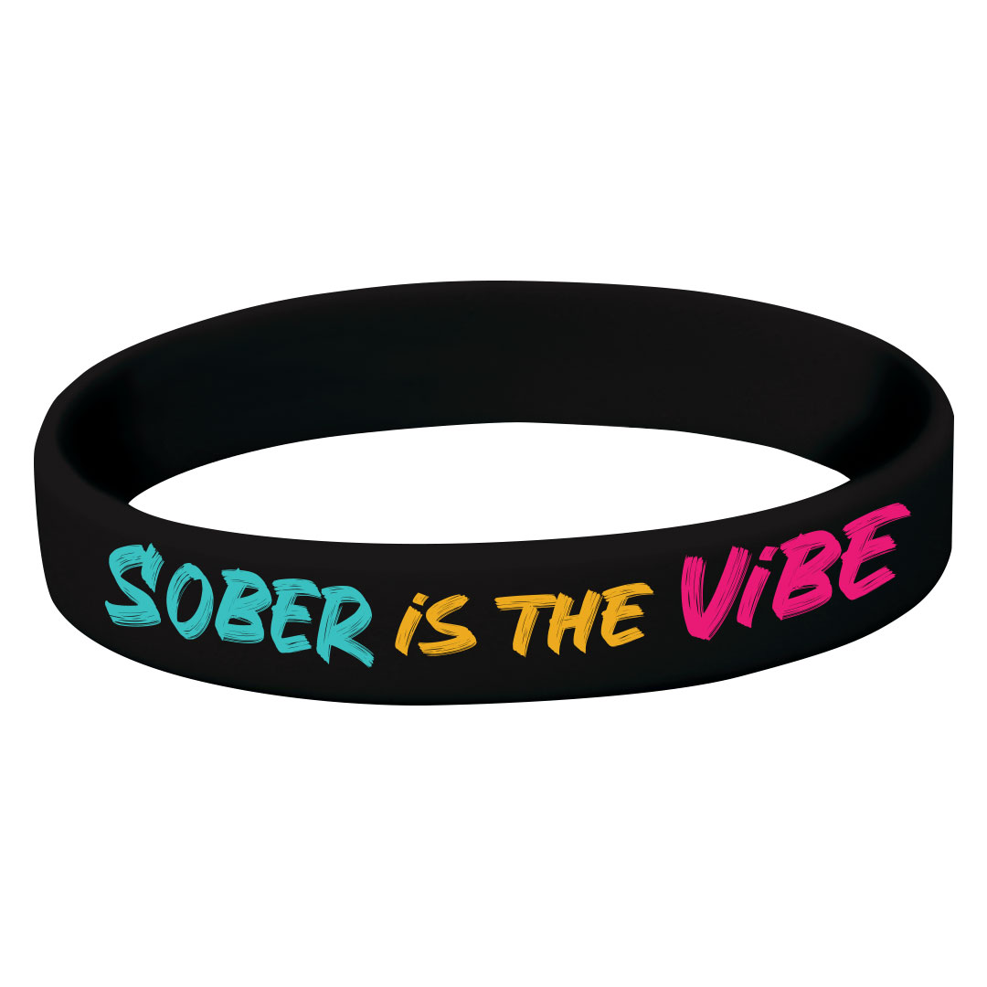 Alcohol Awareness Bracelet – Sober Is The Vibe