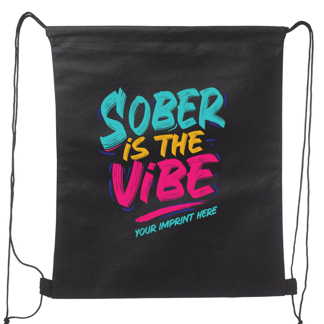Alcohol Prevention Backpack: Sober Is The Vibe