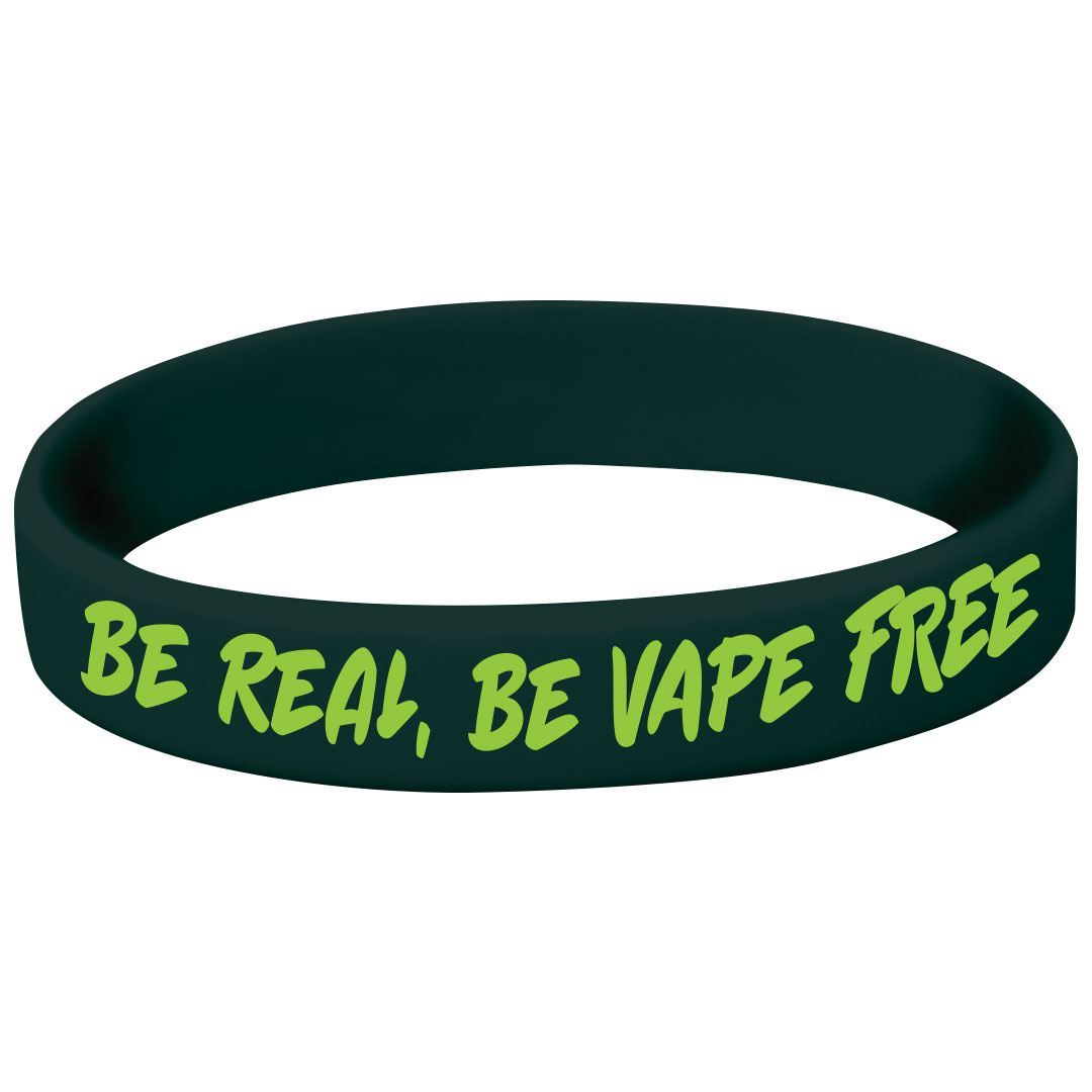 Be Real, Be Vape Free Bracelet