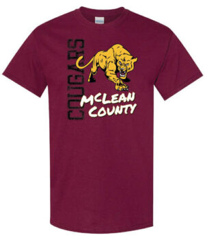 School Spirit Shirt: McLean County Cougars