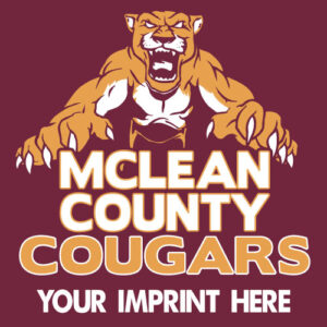 School Spirit Banner (Customizable): McLean County Cougars