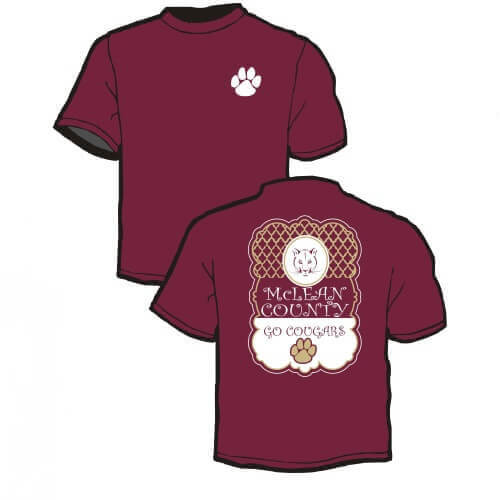 School Spirit Shirt: Go Cougars! 3