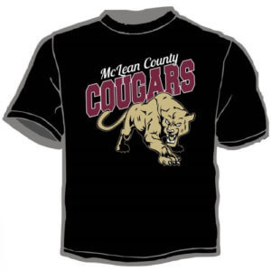 Shirt Template: McLean County Cougars 7