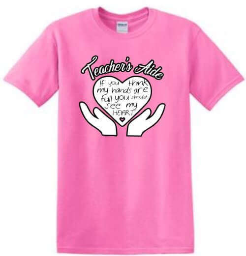 Teacher Appreciation Shirt: Teacher's Aid 2