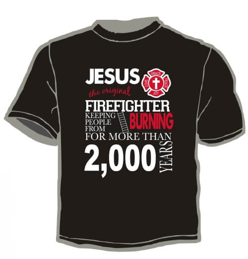 Shirt Template: Firefighter 2