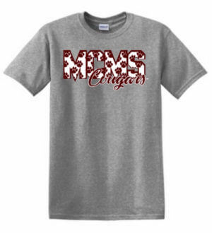 Shirt Template: MCMS Cougars 59