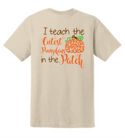 Shirt Template: I Teach... 3