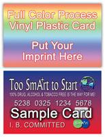 Commitment/Atm Card - Full Color Process On Front - Customizable