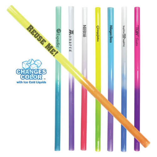 Mood Color Changing Straw - Customizable 2