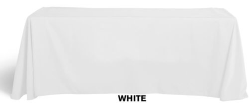 Table Cover - Digital Dye-Sub - 90" x 132" - Front Panel Imprint - Customizable 2