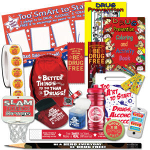 Red Ribbon Week Complete Deluxe Kit (contains over 1000 items) 9