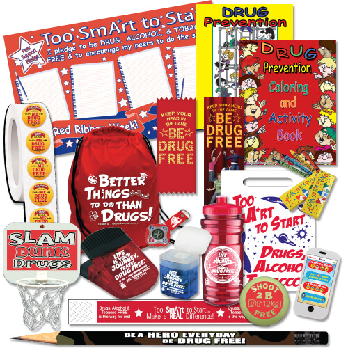 Red Ribbon Week Complete Deluxe Kit (contains over 1000 items) 1