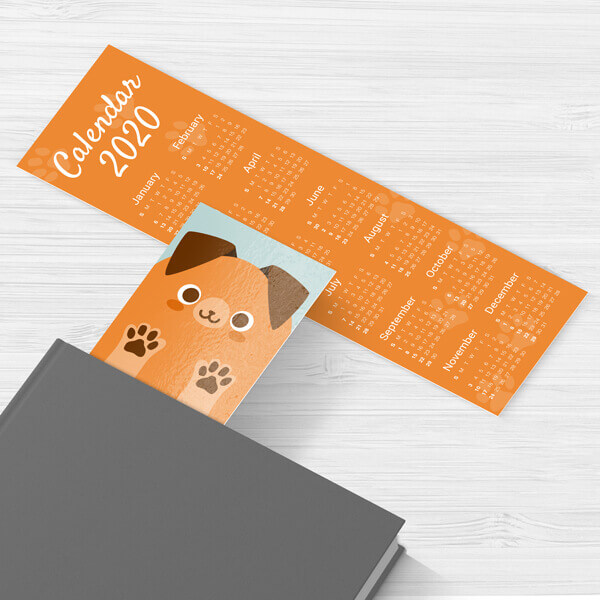 Custom Bookmarks - Full Color Process, 2 Sided - 1 1/2" X 7" - Customizable 1
