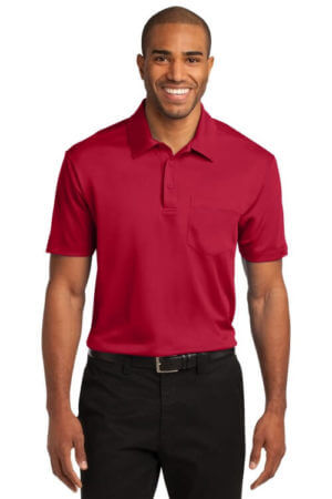 Port Authority Silk Touch Performance Polo With Pocket - Adult - Embroidered 12