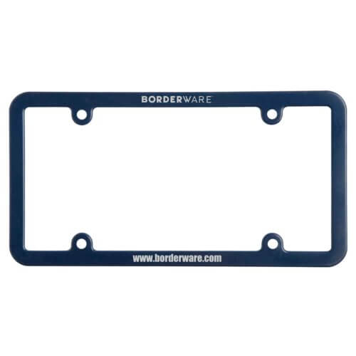 License Plate Frame - One Color Imprint - Customizable 5
