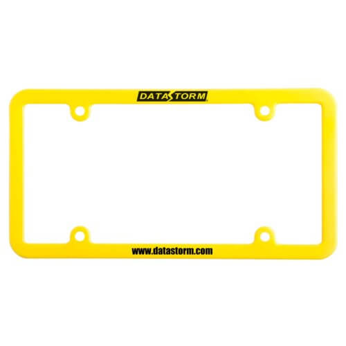 License Plate Frame - One Color Imprint - Customizable 3