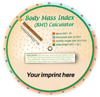 Body Mass Index - Information Wheel - Customizable