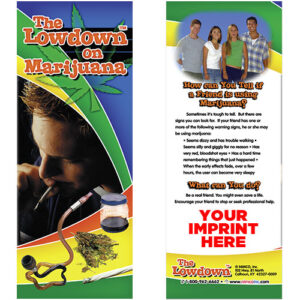 The Lowdown On Marijuana Pamphlet – Customizable