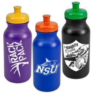 20 Oz. Colored Water Bottle - Customizable 4