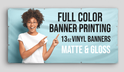 |Custom Vinyl Banner