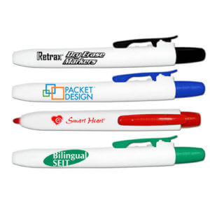 Retractable Dry Erase Marker- Customizable 6