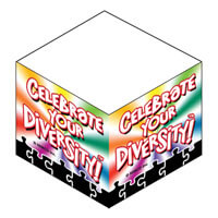 Celebrate Your Diversity Mini "Stick With-it" Note Cube ***while supplies last***