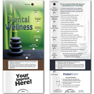 Pocket Slider - Mental Wellness - Customizable 2