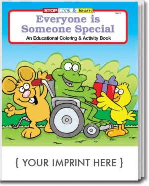 Everyone Is Someone Special Coloring Book - Customizable 5