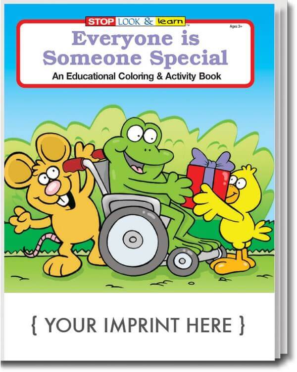 Everyone Is Someone Special Coloring Book - Customizable 1