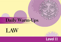 Daily Warm-Ups: Law Reproducibles