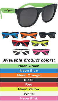 Sunglasses - Rubberized - Customizable