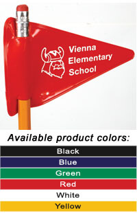 Pencil Topper-Triangle Pennant-Customizable