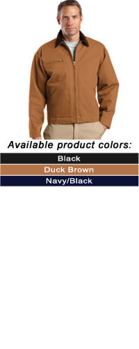 Cornerstone Duck Cloth Work Jacket - Embroidered - Customizable