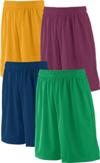 Pants - Medalist - Adult/Youth - Blank 2 Shorts - Augusta Long Tricot Mesh - Youth