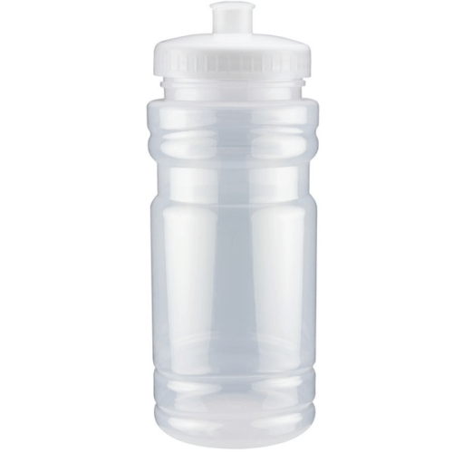 Water Bottle - 20 Oz. Push/ Pull Lid - Customizable 6