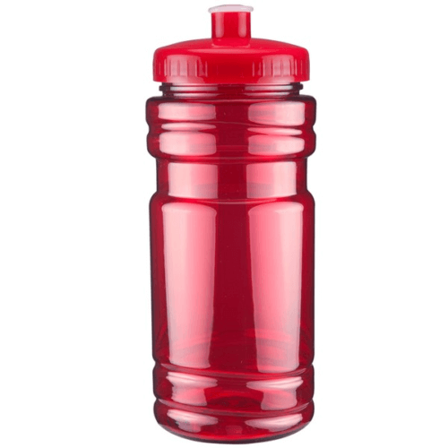 Water Bottle - 20 Oz. Push/ Pull Lid - Customizable 4