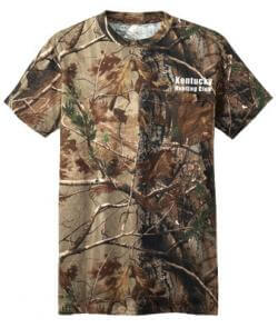 Russell Outdoors Realtree Explorer 100% Cotton T-Shirt with Pocket - Adult - Embroidered - Customizable