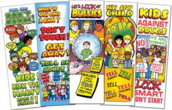 Sets of Assorted Safety Bookmarks