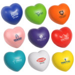 |VALENTINE HEART SHAPED STRESS RELIEVER - CUSTOMIZABLE