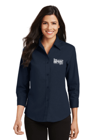 Port Authority Ladies 3/4-Sleeve Easy Care Shirt - Screenprinted - Customizable 8