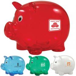Translucent Piggy Bank - Customizable