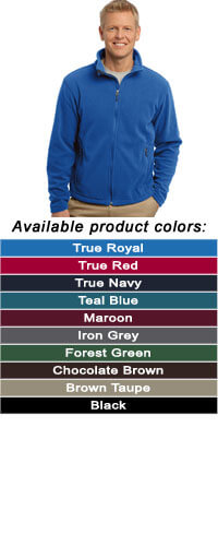 Port Authority Value Fleece Jacket - Adult - Screenprinted 2 Port Authority Value Fleece Jacket - Adult - Screenprinted