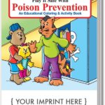 ||Poison Prevention Coloring And Activity Book - Customizable