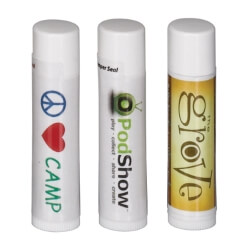 Lip Balm SPF 15 - Full Color Process Label - Customizable