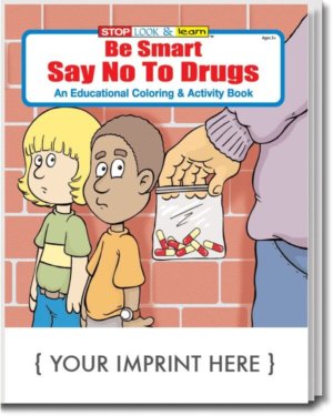 Stay Drug Free Coloring Book - Customizable 6