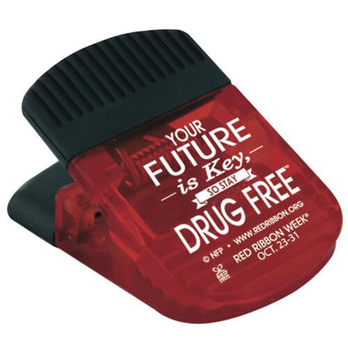 Your Future Is Key, So Stay Drug Free. Button** while supplies last** 2 Your Future Is Key, So Stay Drug Free.™ - Magnetic Locker Clip