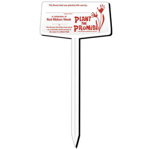 Plant the Promise Plastic Garden Marker