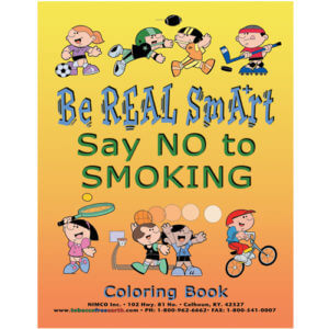 Be Real Smart! Say No to Smoking! Activity Book - Grades K-3
