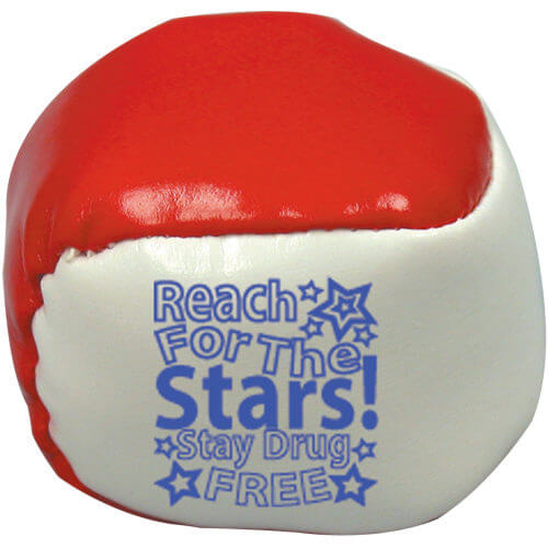 Reach For The Stars!  Stay Drug Free! Hacky Sack Ball