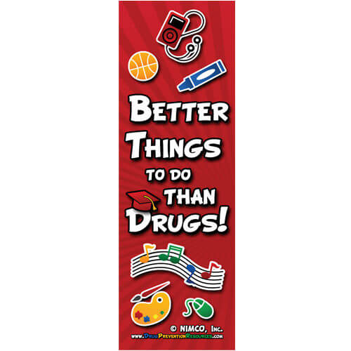 Better Things to do Than Drugs! Bookmark